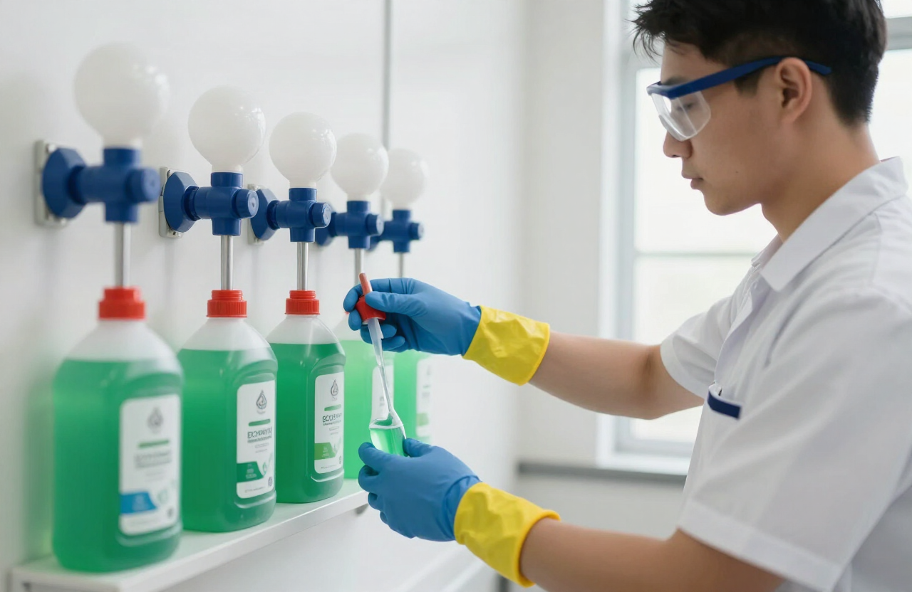 Productos biodegradables en la limpieza empresarial: beneficios reales