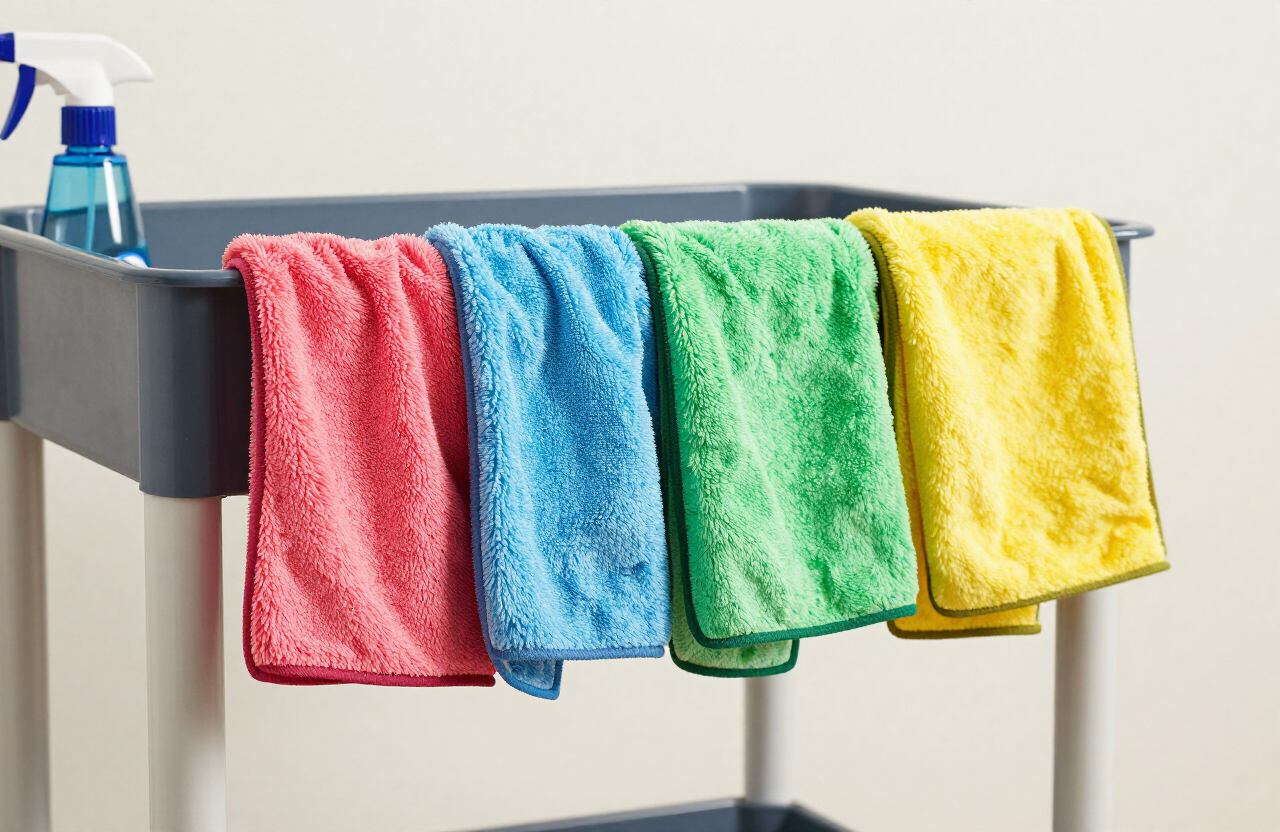 Código de colores en limpieza profesional: cómo previene la contaminación cruzada